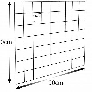 Krata organizer na ścianę 90/70 - 2