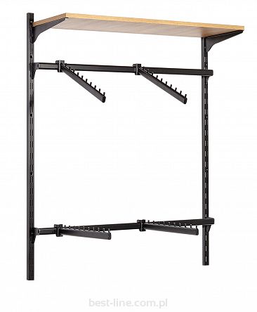 Garderoba jednomodułowa - OPTIB3 SMART  - BLACK 