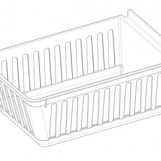 Pojemnik na panel CRATE LONG - 2
