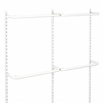 Garderoba dwumodułowa - OPTI-W6 - WHITE