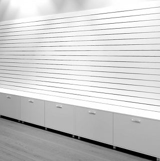 Zabudowa Slatwall z szufladą 160x240x50cm 17 FREZÓW - 2