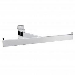 Wieszak prosty w kształcie litery "T" 2N Slatwall chrom