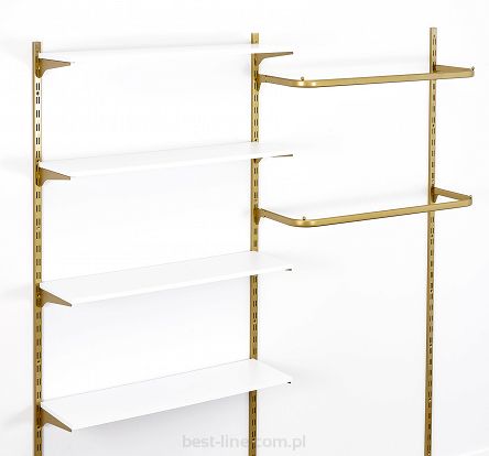 Garderoba dwumodułowa - OPTI-G85 - GOLD