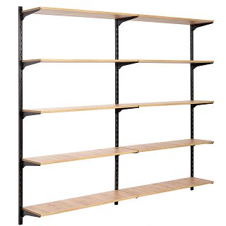 Garderoba dwumodułowa- gł. 30cm - OPTIB7 - BLACK - 2