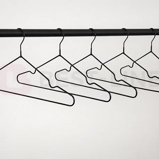 Wieszak z drutu SMART ALL BLACK (10 szt.) - 3