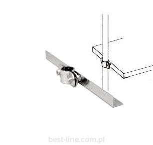 Wspornik półki do fi25mm