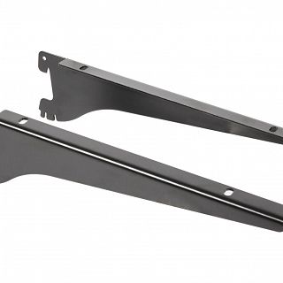 Półka + wsporniki 30cm universal (BLACK) Różne rozmiary i kolory - 2