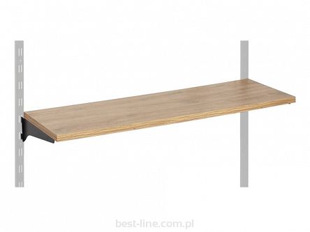 Półka + wsporniki 30cm universal (BLACK) Różne rozmiary i kolory