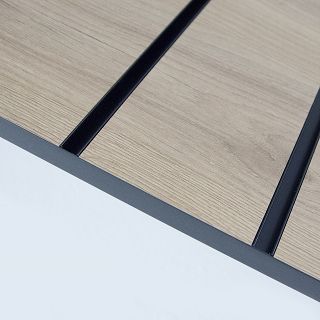 Usługa oklejania paneli Slatwall obrzeżem PCV 1mb - 4