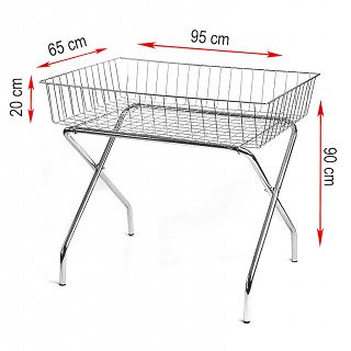Kosz wysypowy 65x95cm - 2