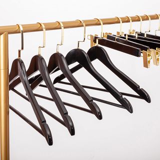 Wieszak GLAMOUR klamrowy czarny - 2