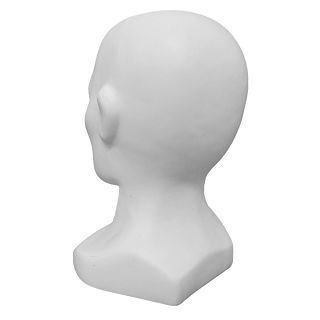Ekspozytor głowa na czapki (biały) - 2