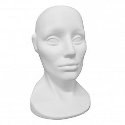 Ekspozytor głowa na czapki (biały)