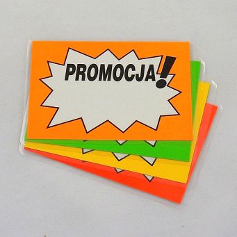 Etykieta cenowa laminowana PROMOCJA 20szt.