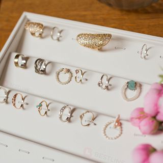 Ekspozytor Tacka na biżuterie Biała - 3