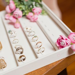 Ekspozytor Tacka na biżuterie Biała - 4