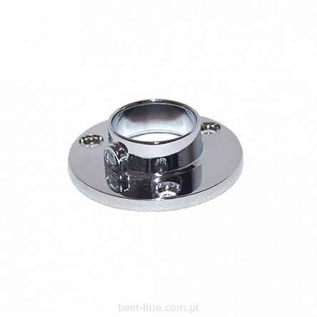 Rozeta do rur ALUMINIUM Premium  fi25mm