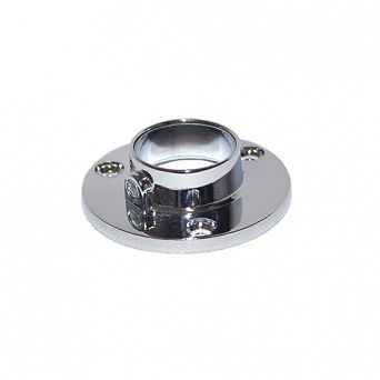 Rozeta do rur ALUMINIUM Premium  fi25mm