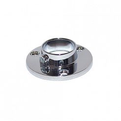 Rozeta do rur ALUMINIUM Premium  fi25mm