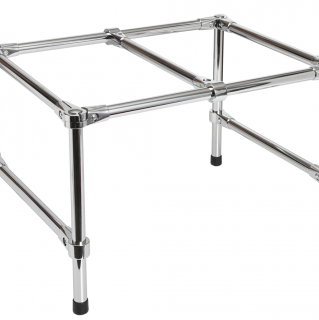 Stojak na koszyki sklepowe podwójny - 2