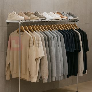 Regał niski z półką 150x150x40cm - 4