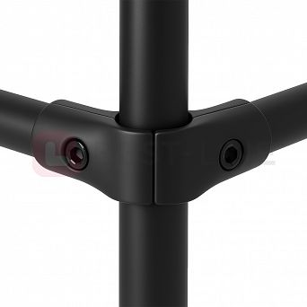 Złącze dwuramienne kątowe R43M ST BLACK