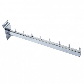 Wieszak prosty owalny 40cm 8N na panel SW