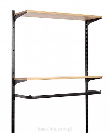 Garderoba jednomodułowa - OPTIB9 - BLACK