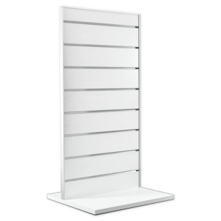 Ekspozytor wolnostojący Slatwall 45x87cm 8 FREZÓW różne kolory - 2