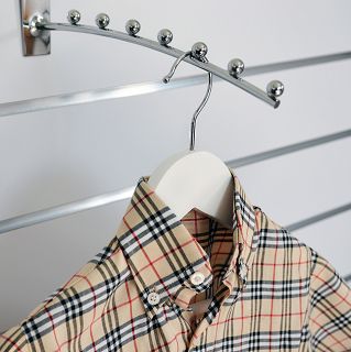 Wieszak drewniany naturalny z poprzeczką - 6