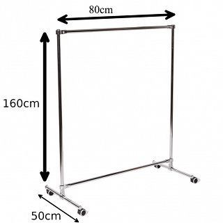 Stojak na kółkach 160x80x50cm - 2