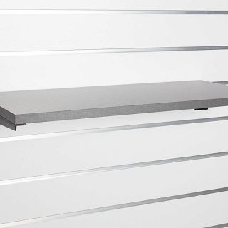 Wsporniki pod półkę 20cm (para) Slatwall czarny - 2