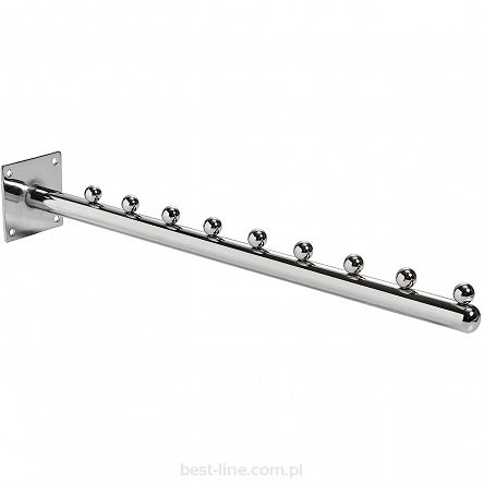 Wieszak prosty montowany do ściany/płyty 40cm