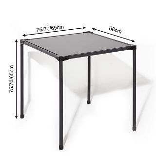 Stoliki, wyspa sklepowa Fi25 BLACK - 3