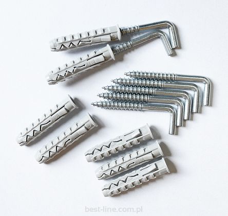 Kołki do montażu kraty (4 szt)