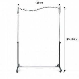 Stender, stojak na ubrania fala - 2