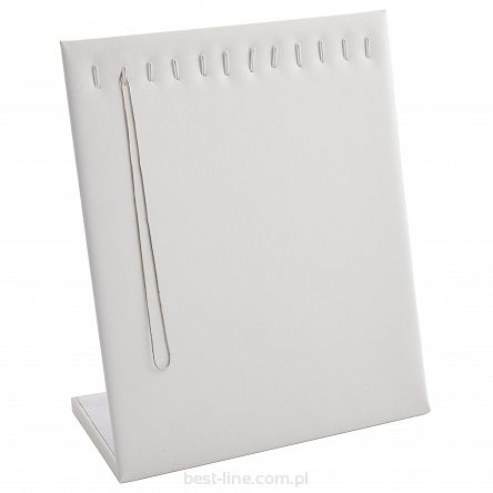 Ekspozytor na łańcuszki biały