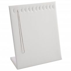 Ekspozytor na łańcuszki biały