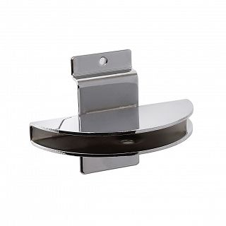Wspornik pod półkę Slatwall chrom 1szt - 2
