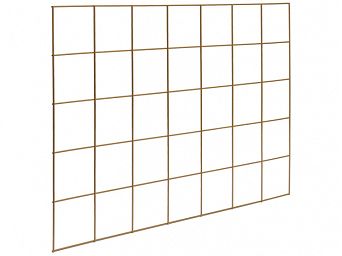 Krata organizer na ścianę 70/50 ZŁOTA