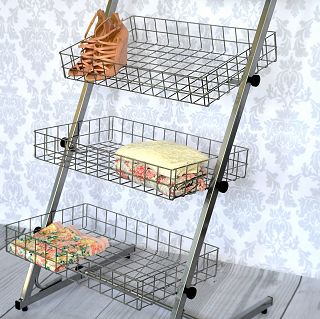 Stojak skośny 4 KOSZE (wys.130cm) - 2