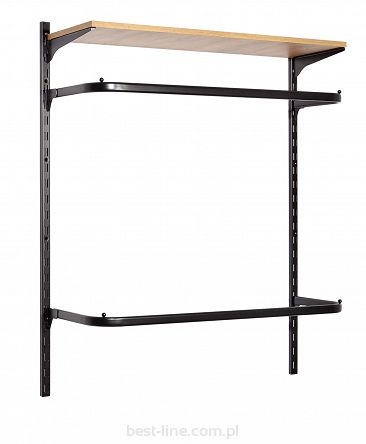 Garderoba jednomodułowa - OPTIB5 SMART - BLACK