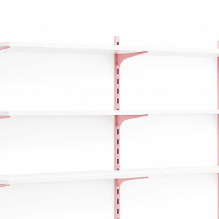 Garderoba dwumodułowa - gł. 30cm - OPTIP7 - PINK - 2