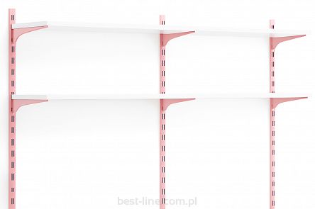 Garderoba dwumodułowa - gł. 30cm - OPTIP7 - PINK