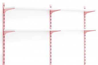 Garderoba dwumodułowa - gł. 30cm - OPTIP7 - PINK