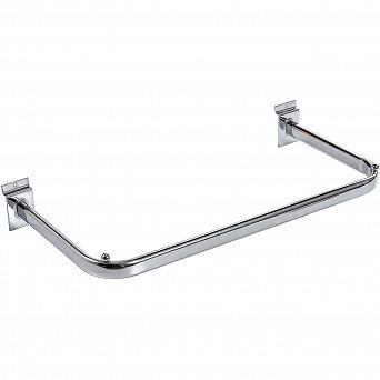 Wieszak 90cm x 30cm "U" Slatwall chrom