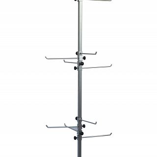 Stojak z zawieszkami na torebki, apaszki itp. - 2