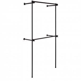 Regał przyścienny 100x200x40cm BLACK