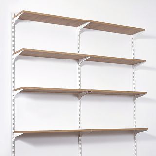 Garderoba dwumodułowa - OPTI-W7 - WHITE - 2