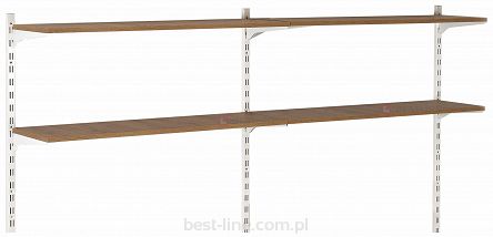 Garderoba dwumodułowa - OPTI-W7 - WHITE